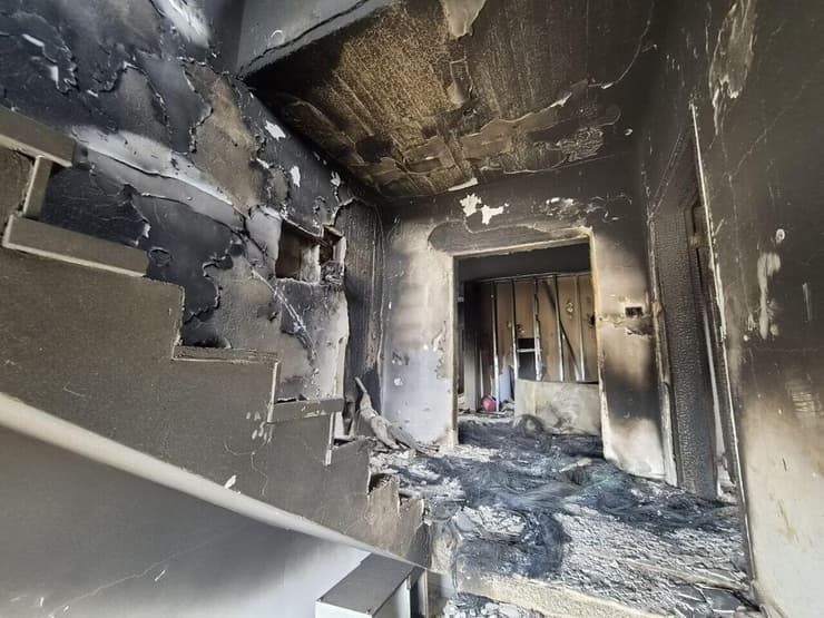 צילום: אלכס גמבורג הנזק שגרמו מתנחלים בכפר הפלסטיני ג'אלוד