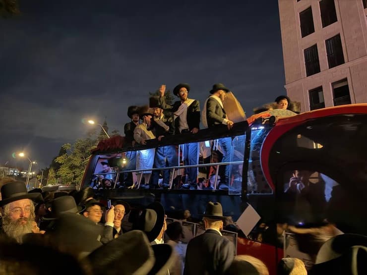 צילום: לירן תמרי תהלוכה למשתמטים בירושלים