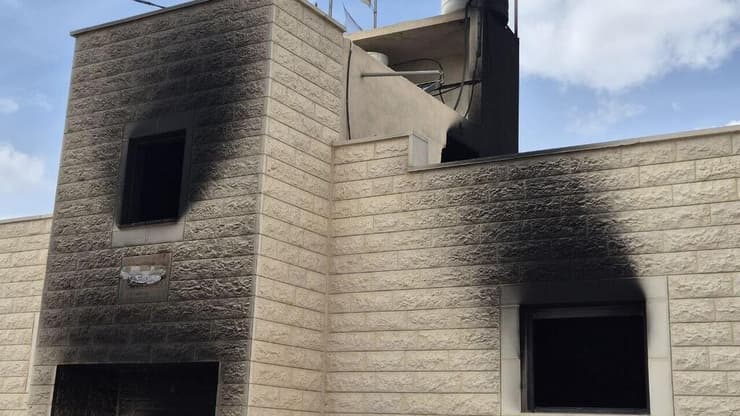 הנזק שגרמו מתנחלים בכפר הפלסטיני ג'אלוד