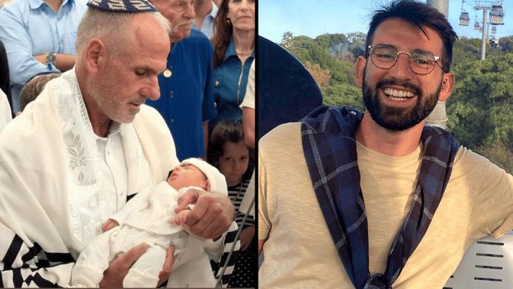 מהברית של לביא סרוסי, אחיו של אלמוג, שנולד מביצית שהוקפאה לפני 25 שנה