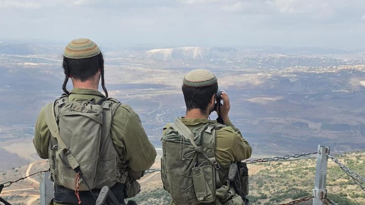 תצפית אל תוך לבנון: המטיילים חוזרים להר דב 