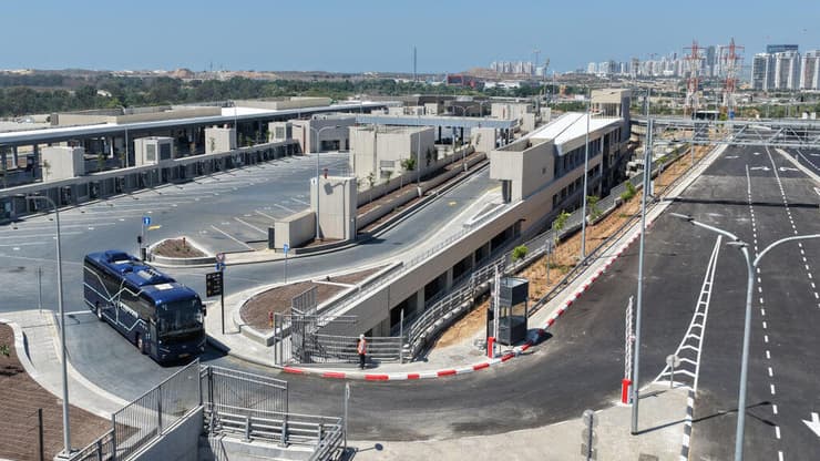 מתחם יציאת "הנתיב המהיר" בראשון לציון (צילום: דוברות נתיבי איילון ודן נתיבים / skypro) מתחם יציאת "הנתיב המהיר" בראשון לציון