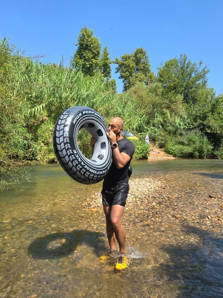 חשוב לנפח אוויר עד הסוף