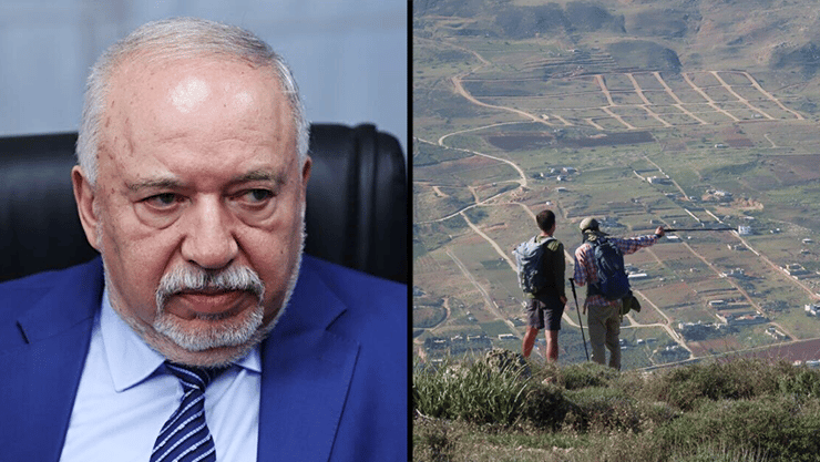 הר טמון, אביגדור ליברמן (צילום: ירון בוצר, אלכס קולומויסקי) הר טמון, אביגדור ליברמן