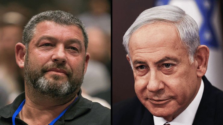 נתניהו ווינטר. "לא סומך עליו" ( צילום: Reuters, ריאן פרויס) בנימין נתניהו, עופר וינטר