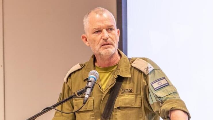 "להפוך את משרת המילואים למעמד לאומי". תא"ל בני בן ארי (צילום: דובר צה"ל) תא"ל בני בן ארי, קצין מילואים ראשי