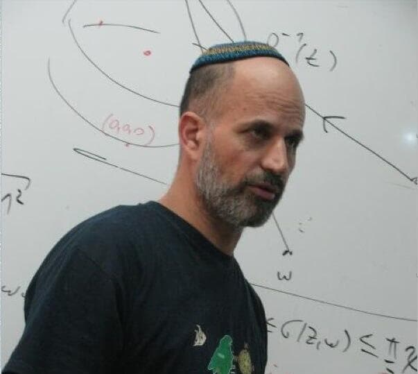 פרופ' נבו שחר מאוניברסיטת בר אילן החשוד בתכנון פיגועים נגד ערבים