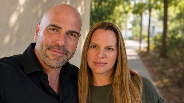 בני הזוג דפנה ואוהד הופמן (צילום: פרטי) בני הזוג דפנה ואוהד הופמן