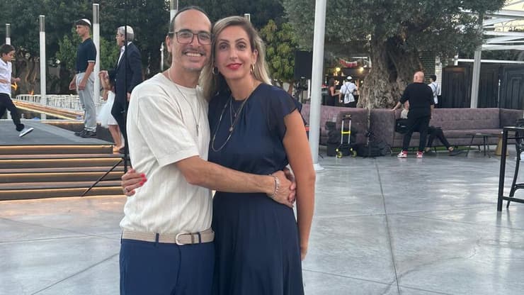 סיון ואלי אלקובי. "הרגשתי את הדם נוזל החוצה" (צילום: באדיבות המשפחה) סיון ואלי אלקובי