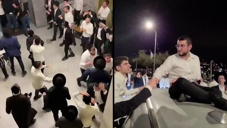הפגנת חרדים בעקבות ניסיון מעצר עריק במודיעין מכבים רעות