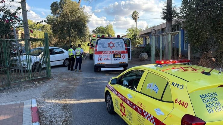  הולכת רגל נפגעה מרכב בקיבוץ במועצה האזורית עמק יזרעאל