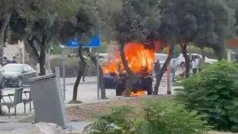 זירה רכב פיצוץ ארמון הנציב ירושלים