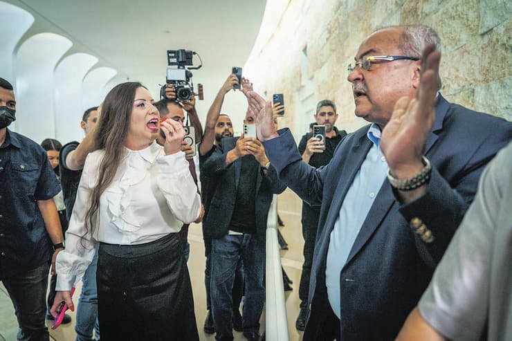 העימות בין חברי הכנסת אחמד טיבי וטלי גוטליב במשכן הכנסת