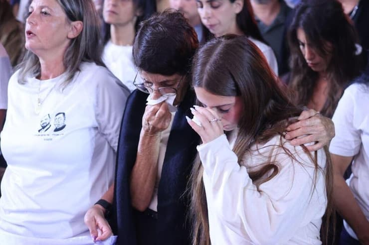 טקס הזיכרון הלאומי של משפחות 7 באוקטובר (צילום: מוטי קמחי) טקס הזיכרון הלאומי של משפחות 7 באוקטובר