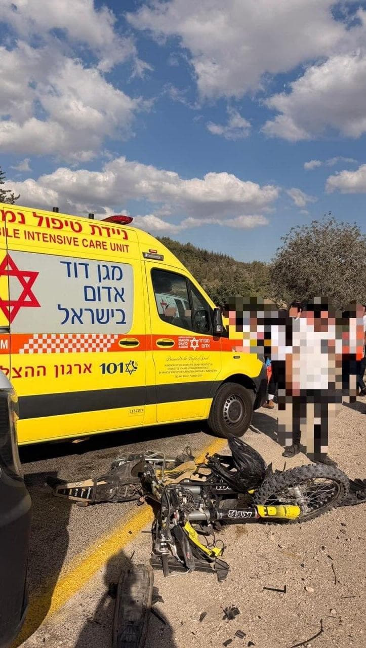 תאונת דרכים בכביש 375