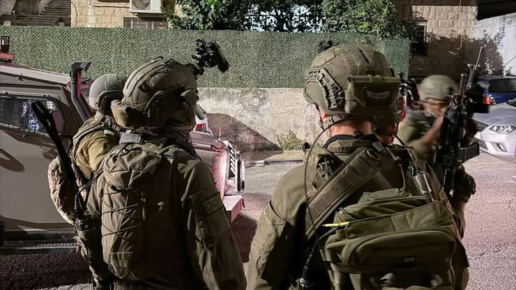 צילום: דובר צה"ל מבצע לילי חטיבתי של צה"ל בשכם