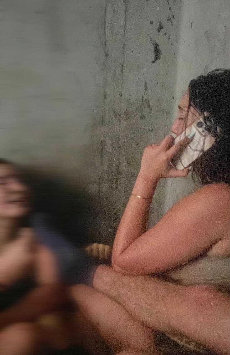 יובל רפאל ב-7 באוקטובר (צילום: אינסטגרם) יובל רפאל במיגונית