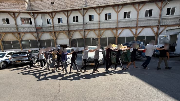 הקבצנים שוהים בלתי חוקיים באזור נצרת