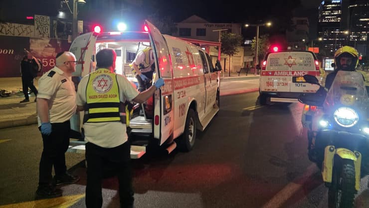 תאונת דרכים בדרך מנחם בגין בתל אביב 
