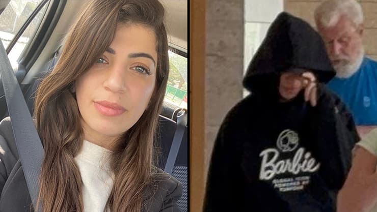 רואן עבד אל חי. מימין: היום בבית המשפט (צילום: מאיה כהן ) 10 שנות מאסר לסייעת רואן עבד אל חי בהוד השרון שהורשעה בהתעללות