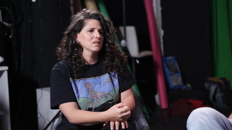 "מדינה שלמה לא יכולה ללכת לישון ולעצום עיניים". נועה קולר בוועידת "האנשים של המדינה" (צילום: אוראל כהן) ועידת "האנשים של המדינה"