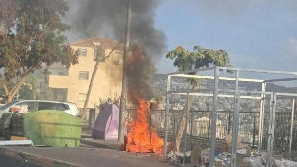 ילד פצוע בשריפה בביתר עילית