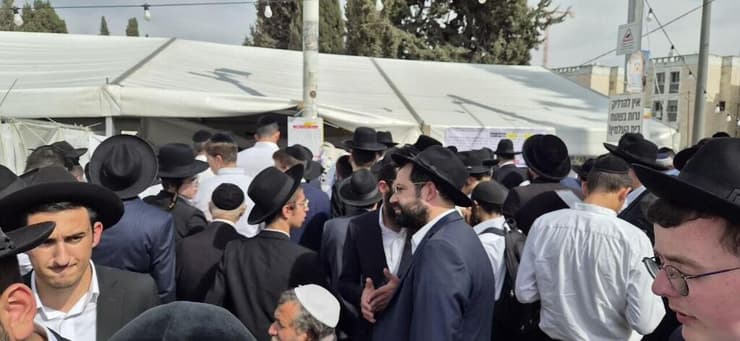 אזכרת הרב עובדיה יוסף בירושלים (צילום: שילה פריד) אזכרת הרב עובדיה יוסף בירושלים