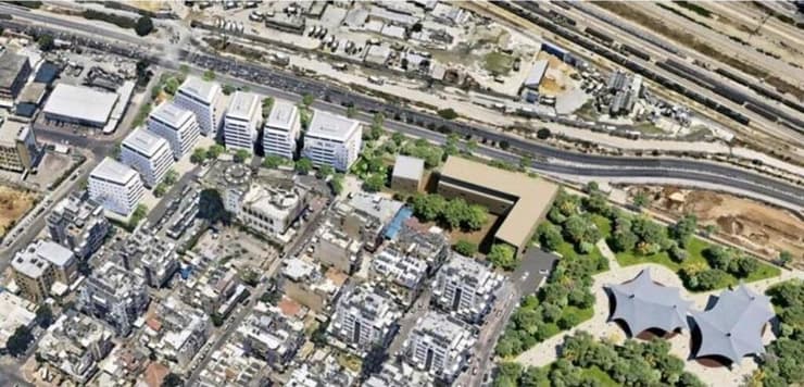 תוכנית התחדשות עירונית בני ברק (הדמיה: משרד בר לוי אדריכלים) תוכנית התחדשות עירונית בני ברק