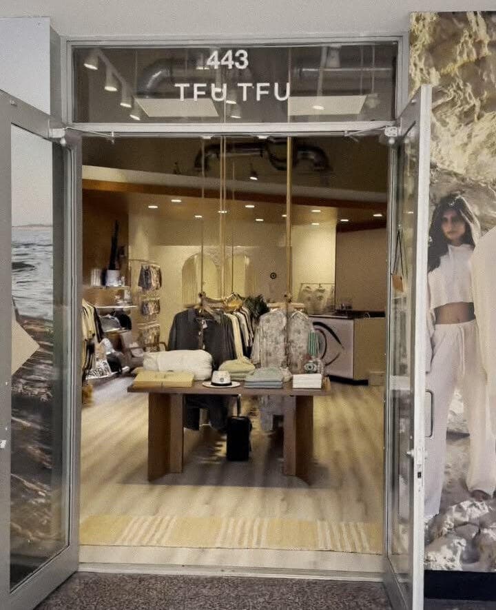 חנות הבגדים TFU TFU במיאמי (צילום: יח"צ) חנות הבגדים TFU TFU במיאמי