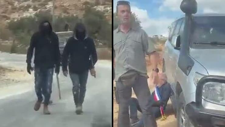 מתנחלים תקפו דיפלומטים אירופאים סמוך לכפר הפלסטיני טייבה