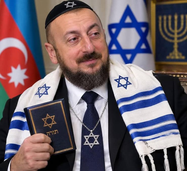 צילום: מתוך הרשתות לפי סעיף 27 א' לחוק זכויות היוצרים קמפיין רשת נגד נשיא אזרבייג'ן