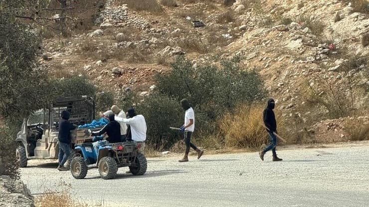 מתנחלים תקפו דיפלומטים אירופאים סמוך לכפר הפלסטיני טייבה