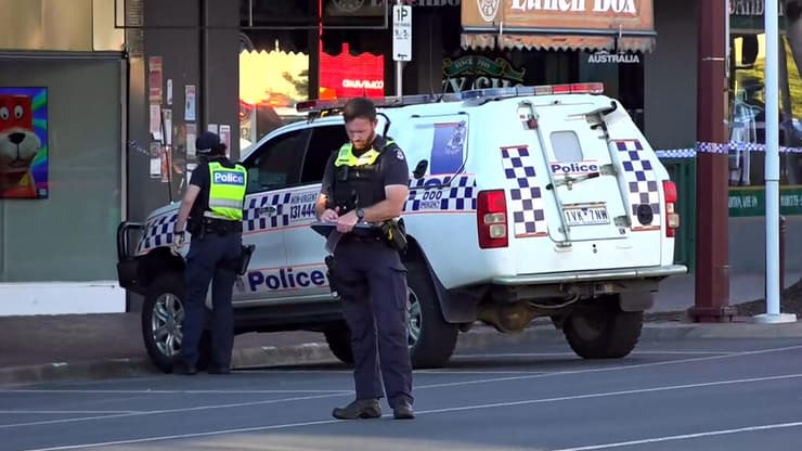 צילום: AFP PHOTO / AUSTRALIAN BROADCASTING CORPORATION (ABC) אוסטרליה זירת דריסה של חברת פרלמנט הלן היינס