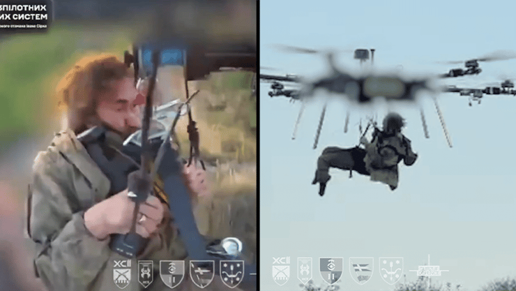 החילוץ הדרמטי של החייל, בתיעוד שפרסמה אוקראינה (הסרטון - בפתח הידיעה) תיעוד של פינוי חילוץ חייל פצוע משדה הקרב על ידי רחפן כטב"ם של אוקראינה