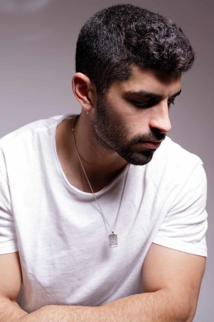 גונן עזריה. "יצירה שאני גאה בה מאוד" (צילום: נעה ניר) גונן עזריה