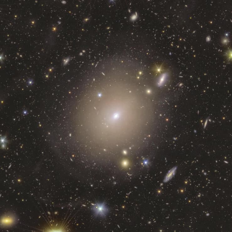 טבעת אור המקיפה את מרכז הגלקסיה NGC 6505. התמונה צולמה על ידי טלסקופ החלל "אוקלידס" של סוכנות החלל האירופית, והיא מהווה דוגמה ל"טבעת איינשטיין" (צילום: European Space Agency/AP) טבעת אור המקיפה את מרכז הגלקסיה NGC 6505. התמונה צולמה על ידי טלסקופ החלל "אוקלידס" של סוכנות החלל האירופית, והיא מהווה דוגמה ל"טבעת איינשטיין"