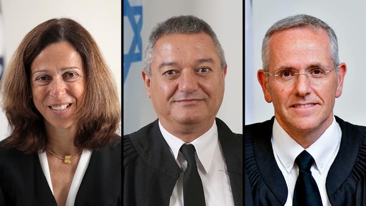 השופטים דוד מינץ, חאלד כבוב ורות רונן (צילום: אתר הרשות השופטת) השופטים דוד מינץ, חאלד כבוב ורות רונן