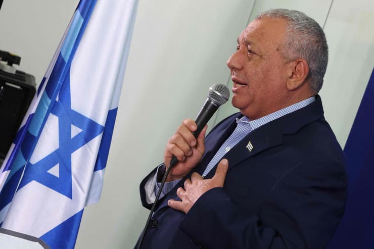 גדי איזנקוט (צילום: Jack GUEZ / AFP) גדי איזנקוט ברמלה