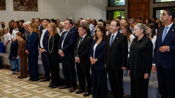 נשיא המדינה באירוע יום הזיכרון ליצחק רבין ז"ל