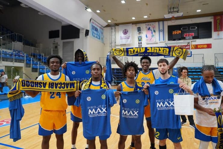 מכבי רוטשטיין אשדוד אירחה לאימון משותף ולמשחק ראווה את מכללת אלן