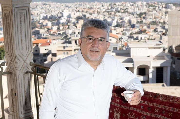 במשותפת ינסו להניע בוחרים לקלפיות. ג'בארין (צילום: גיל נחושתן) יוסף ג'עברין