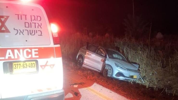 זירת התאונה