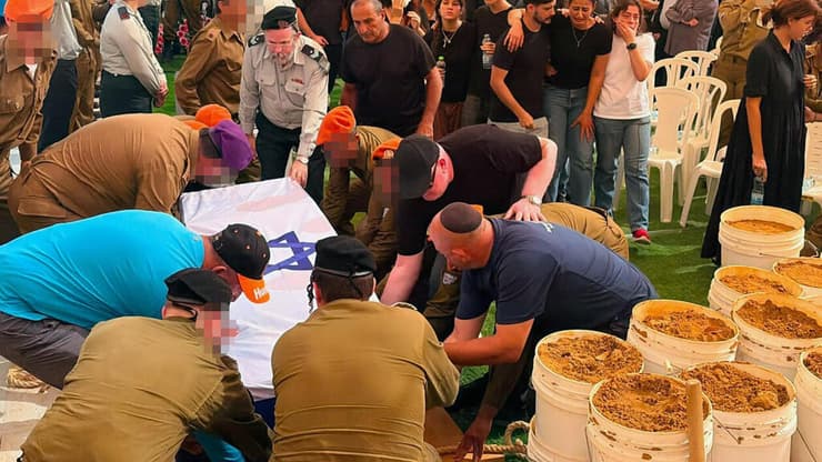 צילום: גדי קבלו הלווייתו של סמ"ר רון יונתן רויטמן ז"ל