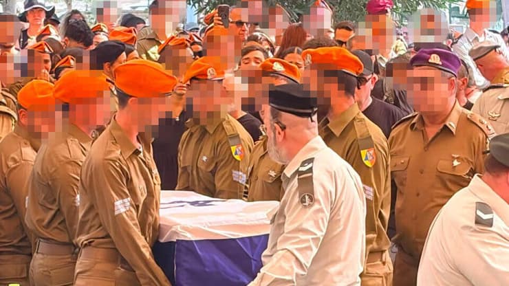 צילום: גדי קבלו הלווייתו של סמ"ר רון יונתן רויטמן ז"ל