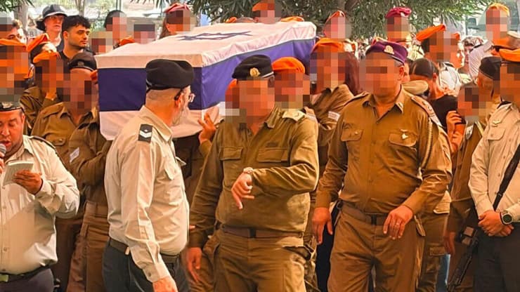 צילום: גדי קבלו הלווייתו של סמ"ר רון יונתן רויטמן ז"ל