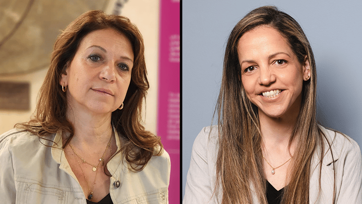 מימין: ד"ר עדי לביא רוטנברג וליאת אריאל (צילום: הקריה הרפואית רמב"ם) מימין: ד"ר עדי לביא רוטנברג וליאת אריאל