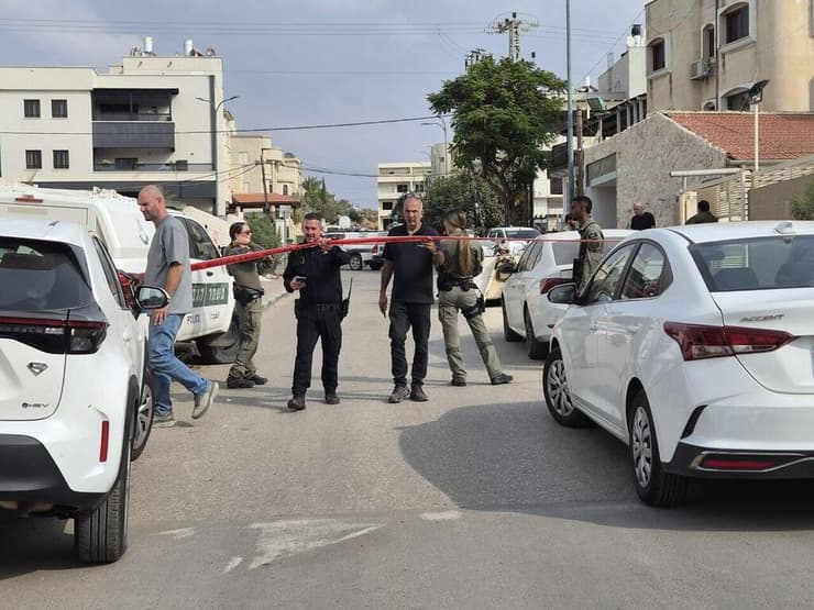 אירוע ירי בטייבה הרוג ופצוע בינוני (צילום: חסן שעלאן ) אירוע ירי בטייבה הרוג ופצוע בינוני