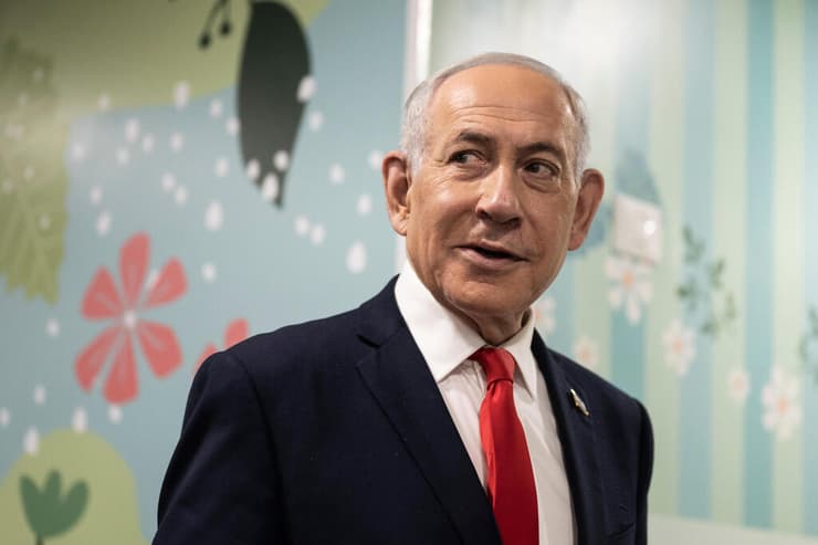 נתניהו (צילום: Jewel Samad/Pool Photo via AP) נתניהו