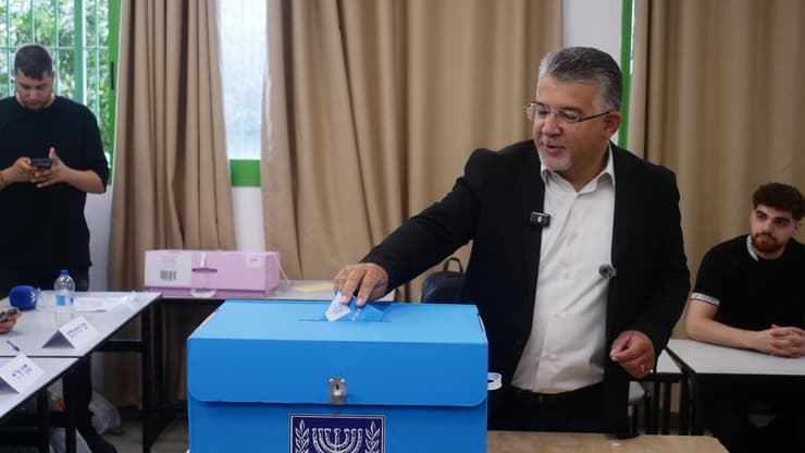 יוסף ג'אברין (צילום: ירון שרון ) יוסוף ג'אברין בחירות