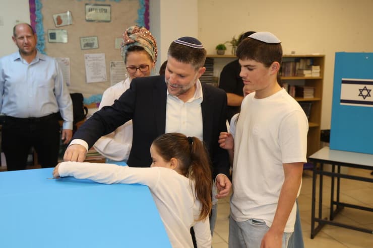 בצלאל סמוטריץ' ציונות דתית בקלפי הבחירות